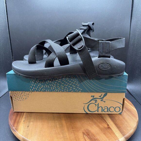 Chaco Z/2 Classic Men\'s Size 7 Strappy Sports Sandals Black Shoes J105427 main image 5